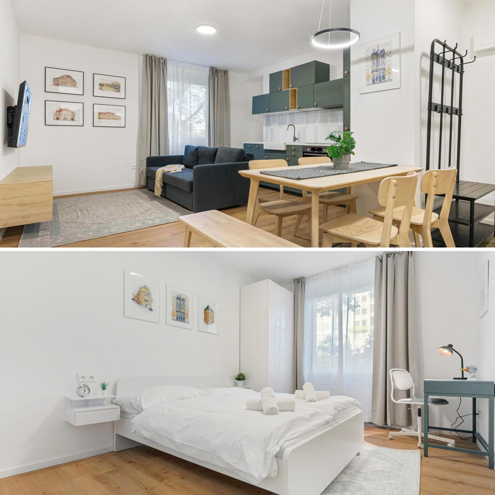 Bratislava Touch 2 Bedroom Apt Eksteriør bilde